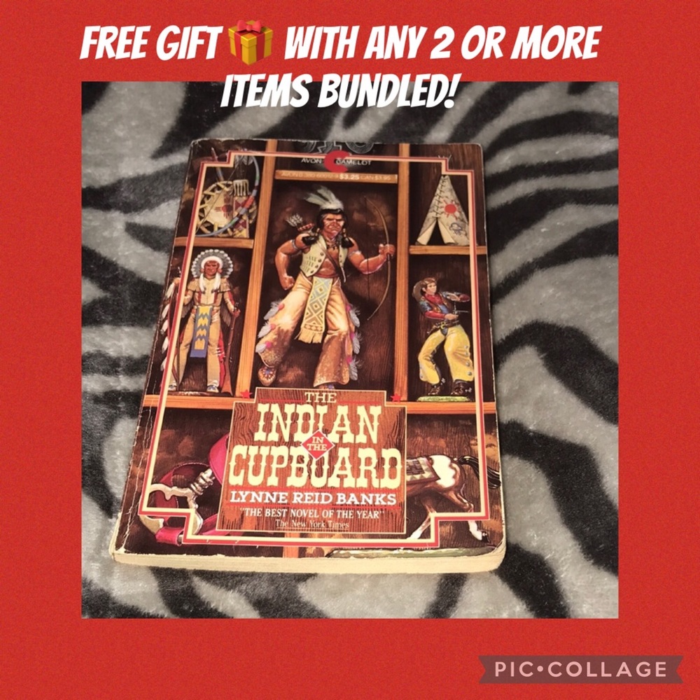 Avon books Indian in the Cupboard 1980 📚